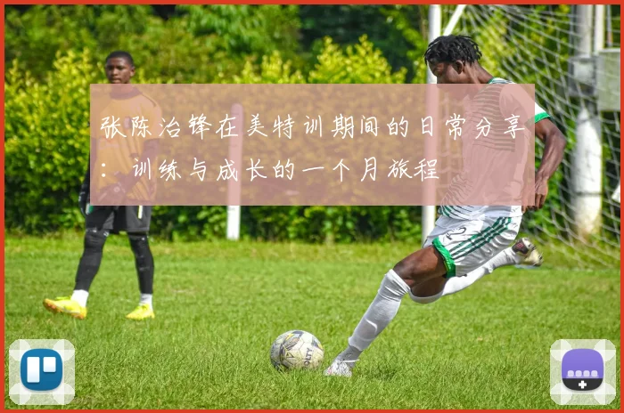 张陈治锋在美特训期间的日常分享：训练与成长的一个月旅程